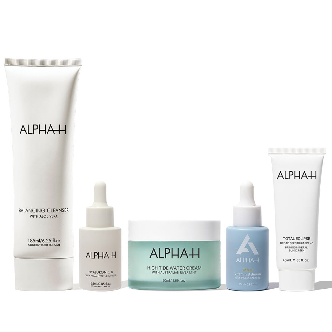 Dehydrated Skin AM & PM Routine