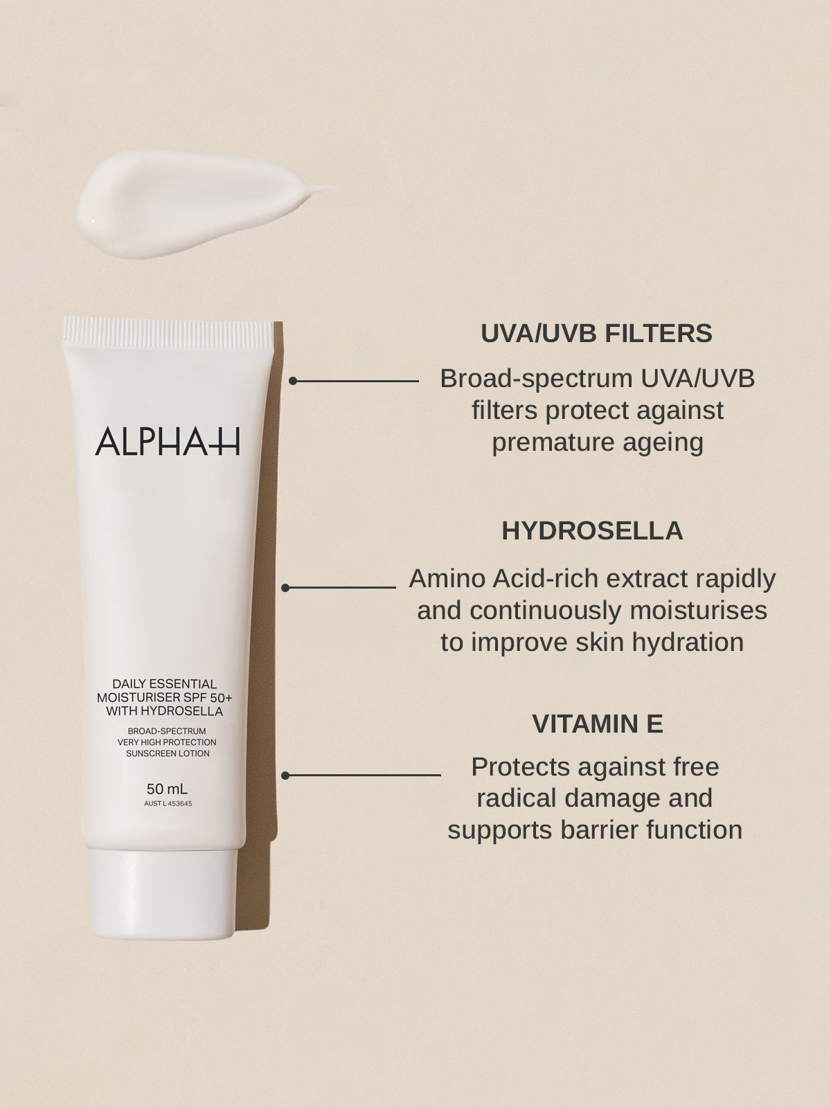 Daily Essential Moisturiser SPF 50+